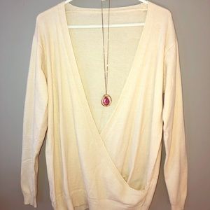 Cream sweater, never worn